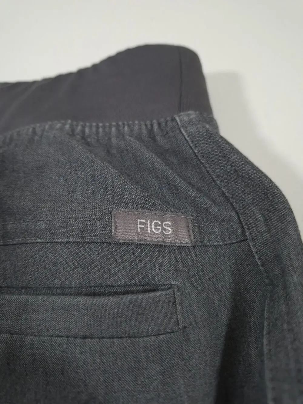 Figs Axim Straight-Leg Scrub Pants Men's Small Gray Nurse Doctor